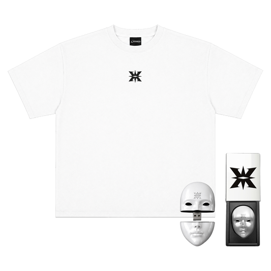 CATHARSIS USB Stick & White Tee Bundle by KUKO — product view 1
