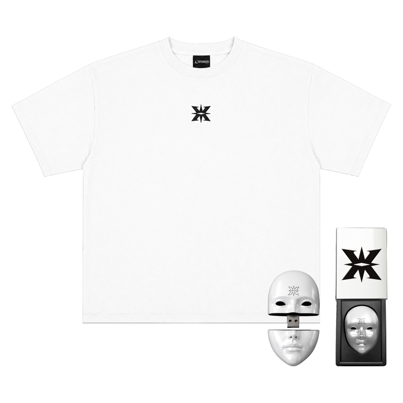 CATHARSIS USB Stick & White Tee Bundle